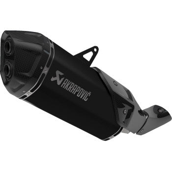 AKRAPOVIC Slip-On Line Muffler - Titanium - CRF1100L 2024 -2026 Black S-H11SO4-HAFT