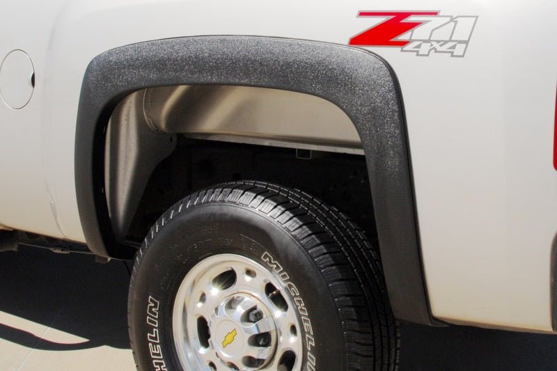 Lund 07-13 Chevy Silverado 1500 SX-Sport Textured Elite Series Fender Flares - Black (2 Pc.) SX106TB
