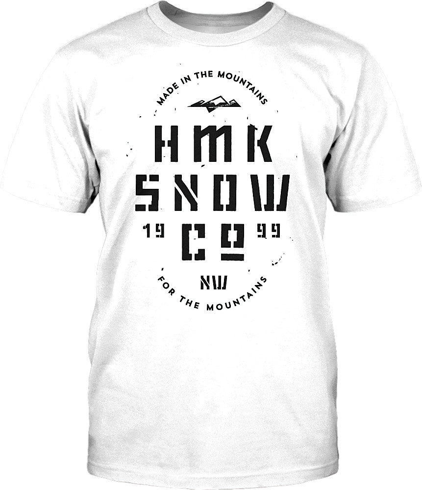 HMK Stencil Tee White X HM2SSTSTEWX