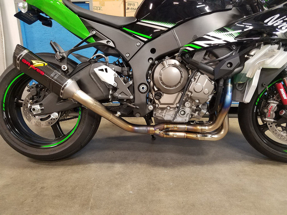 Graves motorsports link header upgrade ZX-10R / ZX-10RR 2016-2020 EPK-16ZX1-HPT