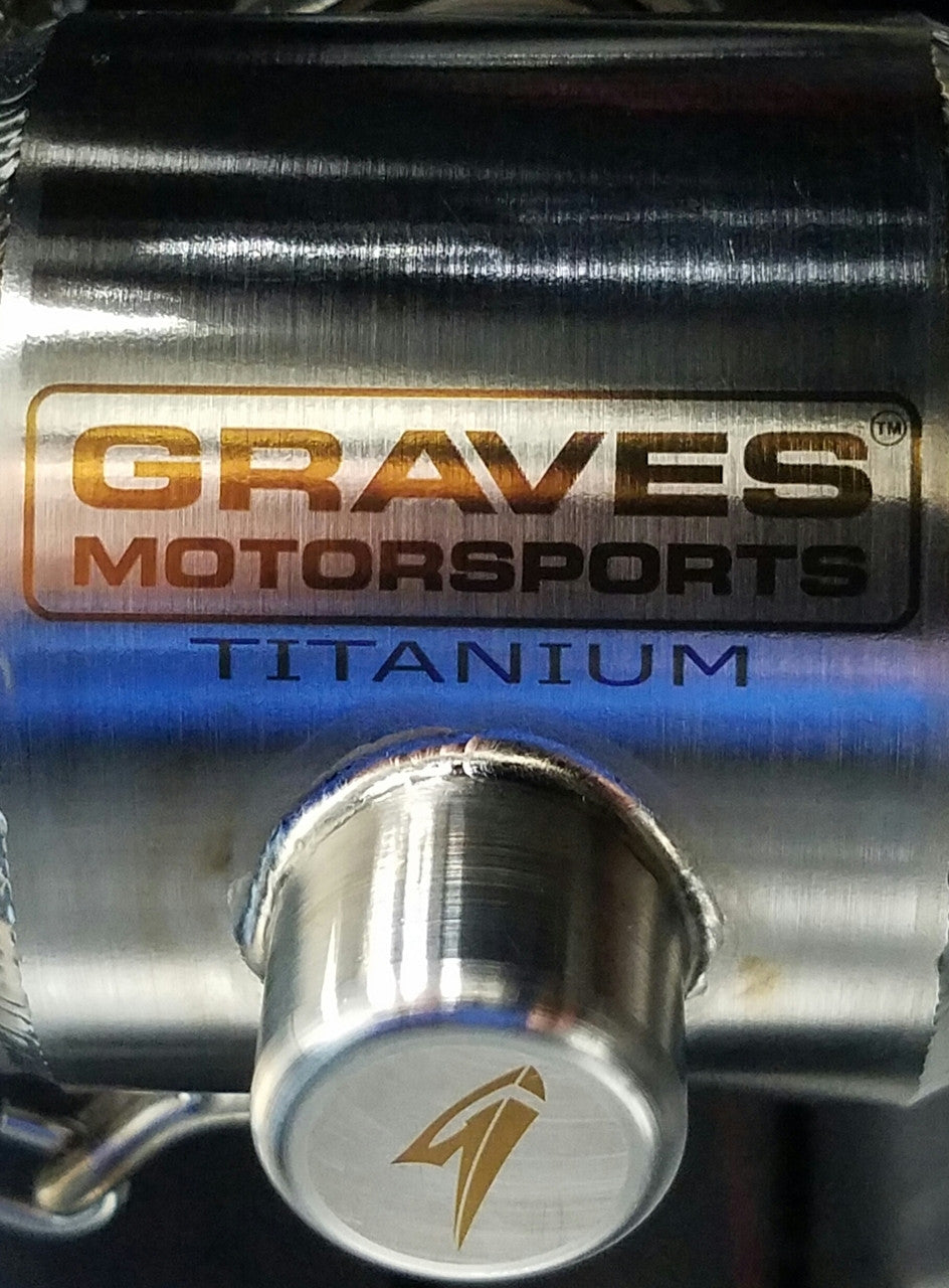 Graves Motorsports Cat Eliminator Exhaust Valve Type-R R1 2015-2024 Exy-17r1-Cvtt