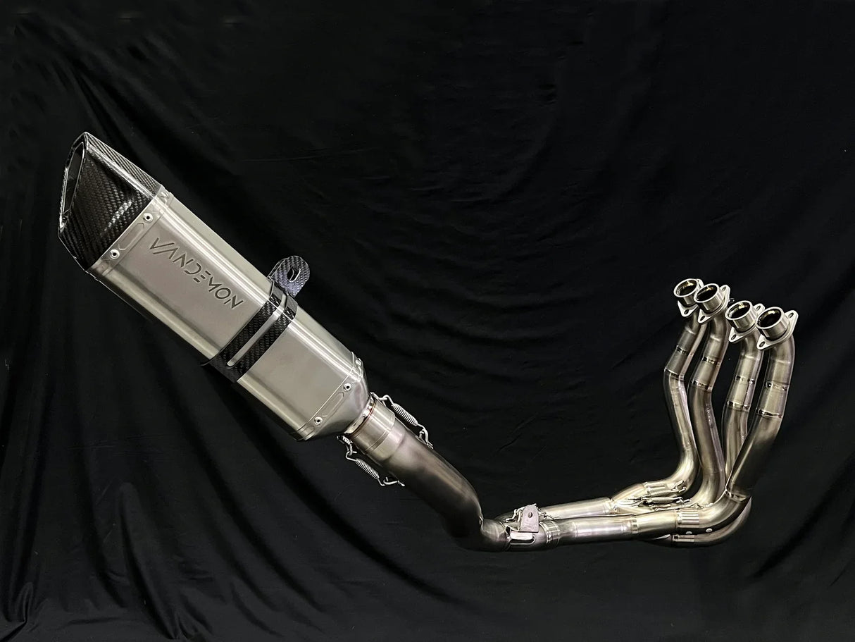 Vandemon Suzuki GSXR1000 Full Titanium Exhaust System 2017-2024 SUZGSXR1000TIEXHA VA-70