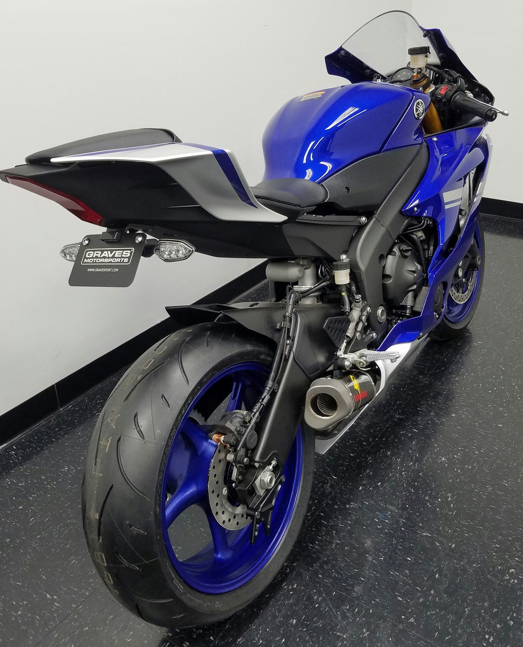Graves Motorsports Cat-Back Slip-On Carbon Exhaust R6 2006-2024 EXY-15R6-CBSC