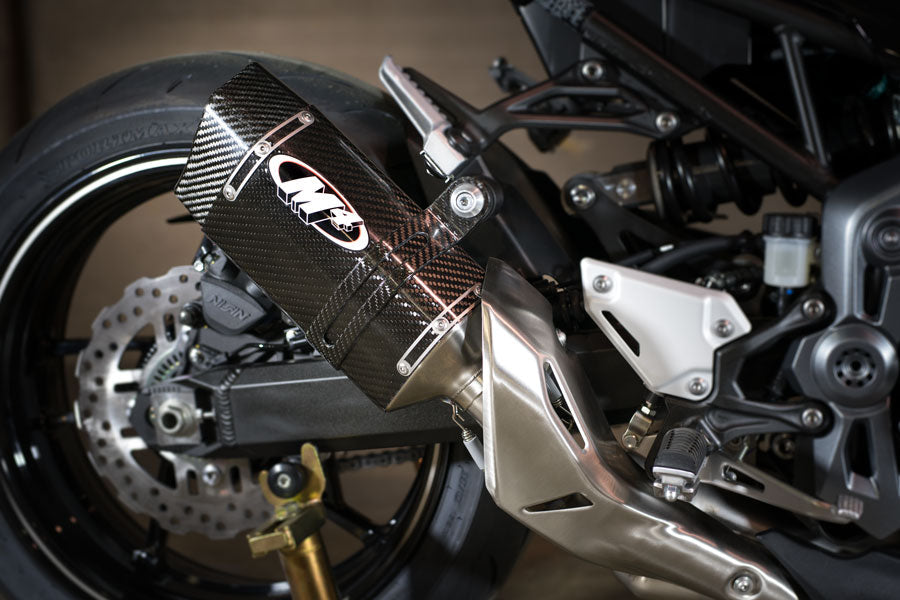 IN STOCK M4 Exhaust Carbon Fiber Slip-On 2017-2025 Z900 KA9004