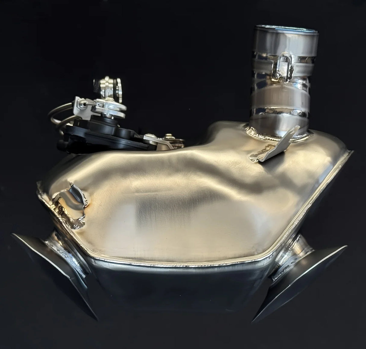 IN STOCK Vandemon Ducati Panigale V4 / V4S/ V4R & Streetfighter V4 Bimodal Stealth Titanium Slip-On 2018-2024 DUCV4PANTIEXHWVA VA-123