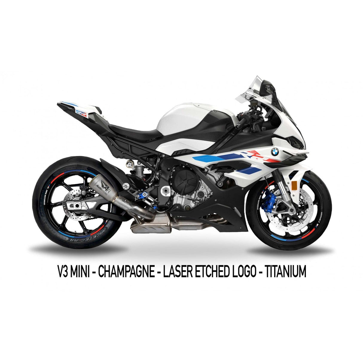 Austin racing 2020 - 2025 M 1000 R/RR COMPLIANT & RACE SLIP-ON EXHAUST SYSTEM AUR43