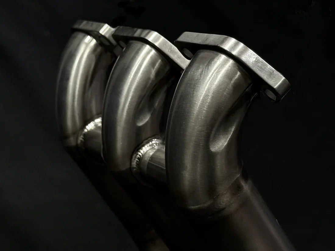 VANDEMON MV AGUSTA Brutale & Dragster 800 Titanium Brushed Headers 2018-2023 AGUSTAMV8DRGRCTIHDRC VA-139