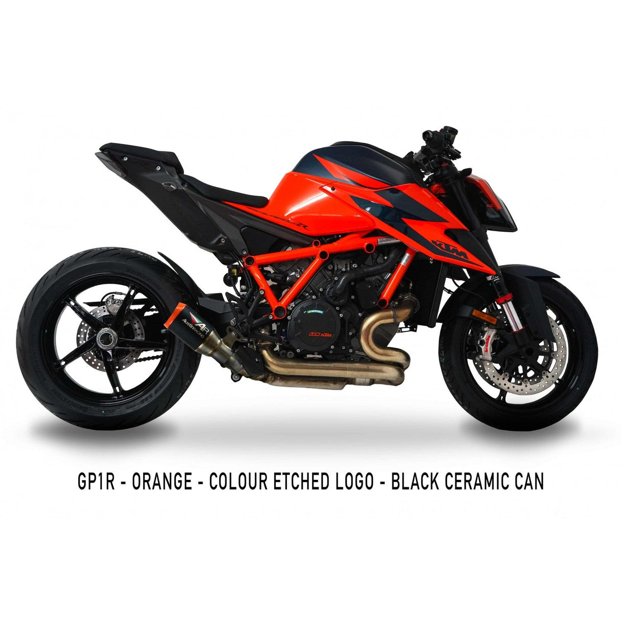 IN STOCK Austin Racing GP1R 2020 - 2024 KTM SUPERDUKE R/RR/EVO 1290 dB COMPLIANT & RACE SLIP-ON EXHAUSTS AUR15