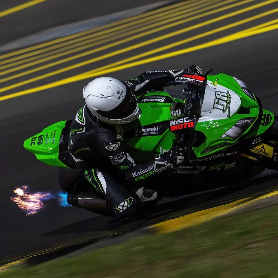 Vandemon ZX10R /ZX10RR 2011-2025 Titanium full Exhaust system with Carbon Fiber tip KAWAZX10EXTICFBA VA-89