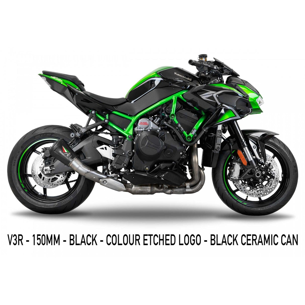 Austin Racing KAWASAKI ZH2 2021 - 2025 SLIP-ON RACE EXHAUST SYSTEMS AR62