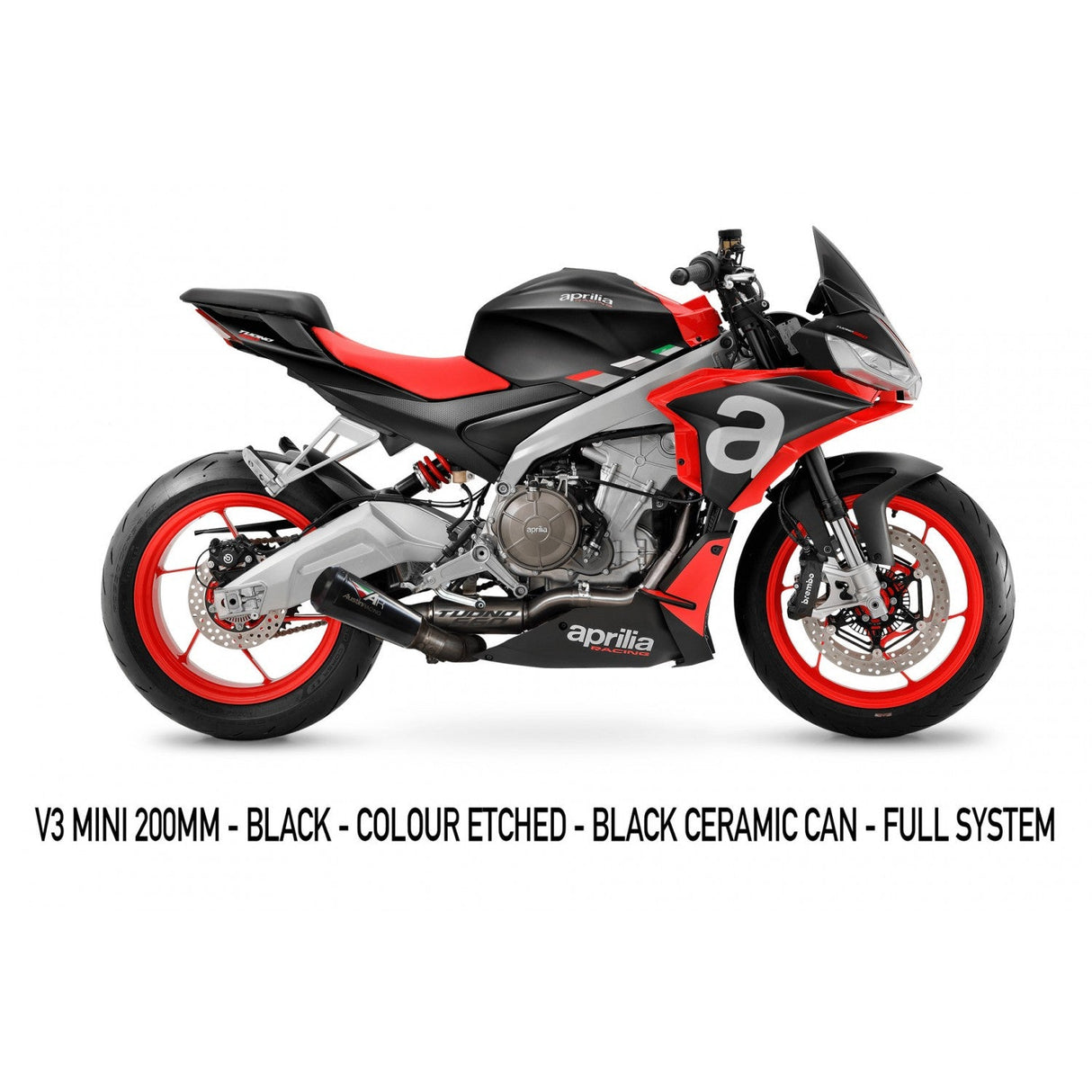 Austin Racing 2021 - 2024 TUONO 660 dB V3 MINI COMPLIANT FULL EXHAUST SYSTEM AR75