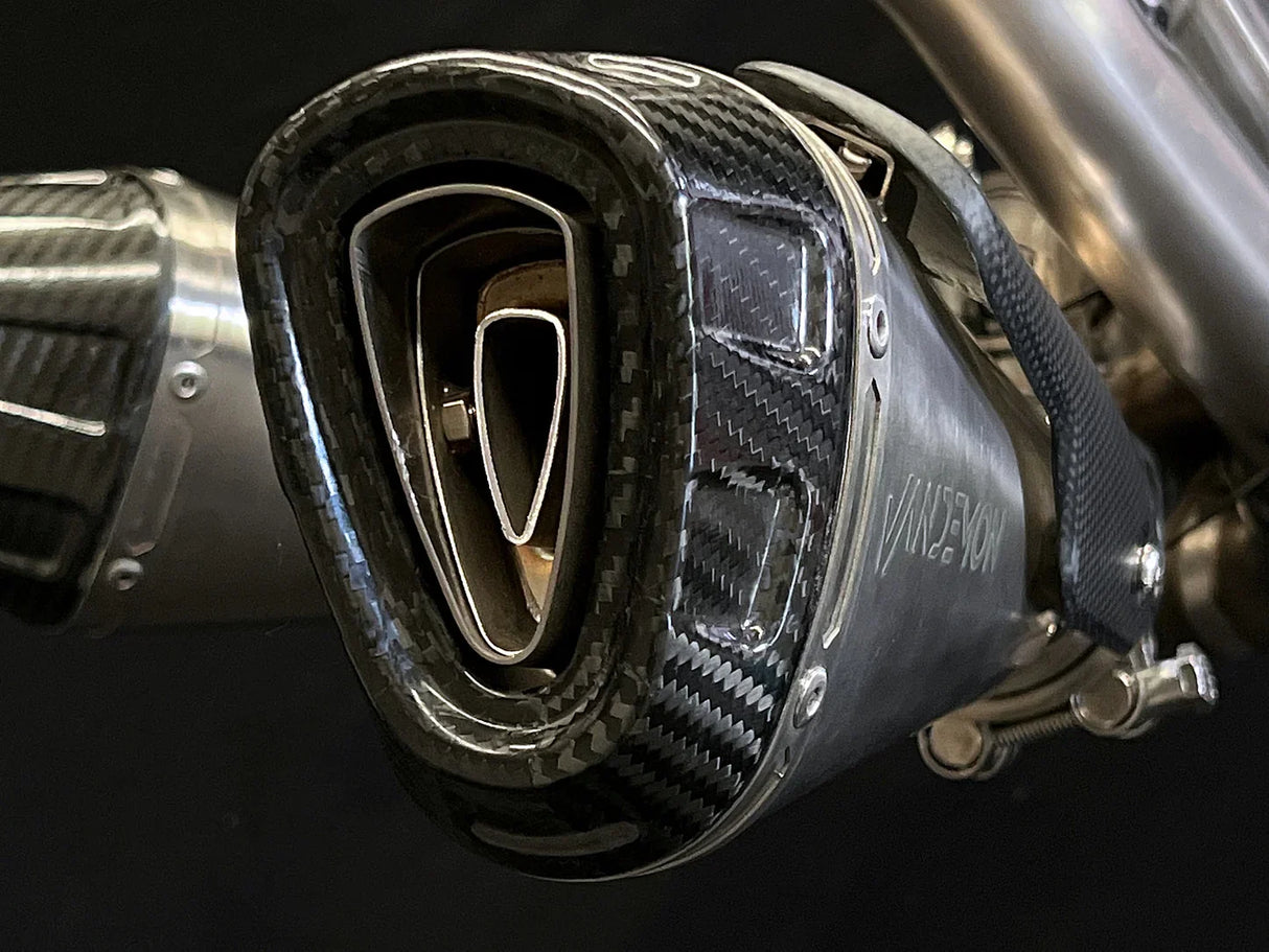 Vandemon Ducati V4 Panigale & Streetfighter Full Titanium Exhaust system 2020-2022 DUCV4TIEXHSYSNB VA-45