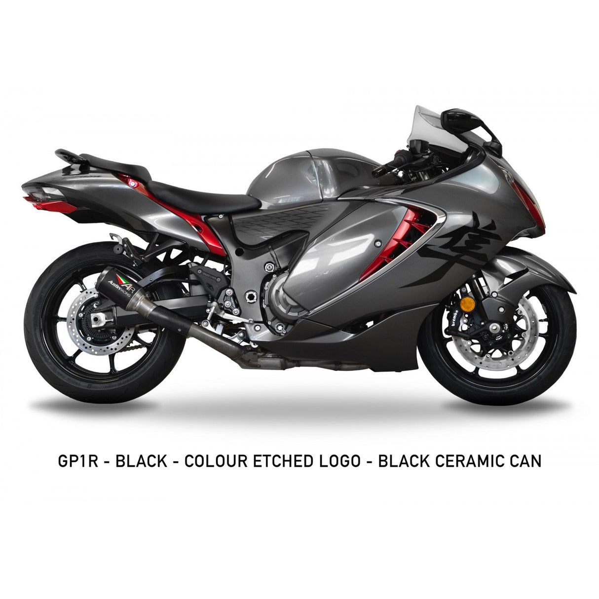 Austin racing GP1R dual SLIP-ON EXHAUST 60mm bore for 2021 - 2024 SUZUKI HAYABUSA