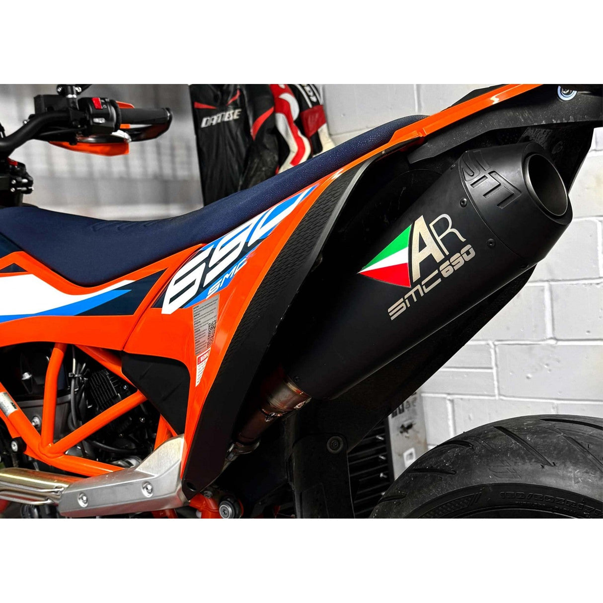 Austin Racing 2019 - 2024 KTM 690 SMC R V3 SLIP-ON RACE EXHAUST SYSTEM AUR59