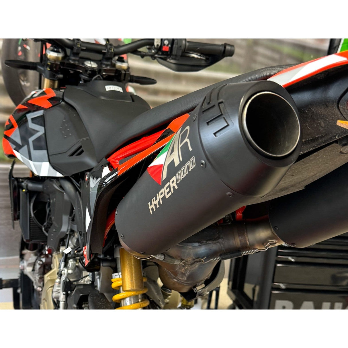 Austin Racing 2024-2025 DUCATI HYPERMOTARD 698 MONO TWIN EXIT SLIP-ON EXHAUST SYSTEM