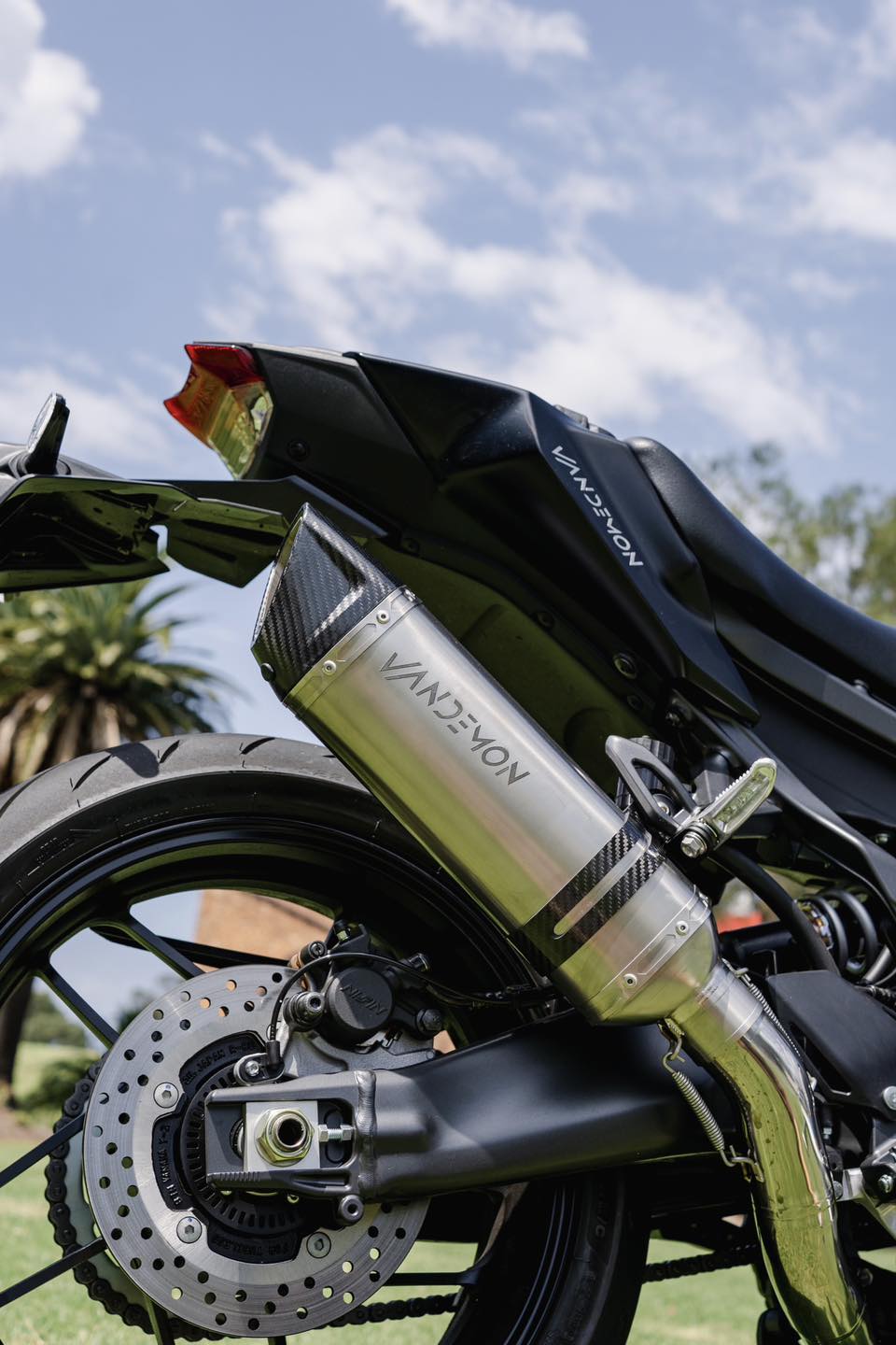Vandemon Yamaha GEN4 XSR900 and XSR900GP Titanium Exhaust System 2024-25 YAMAXSR9SMTIEXHA VA-77
