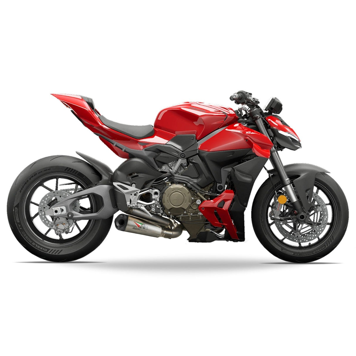 Austin Racing 2025 DUCATI V4 STREETFIGHTER GP3 DE-CAT RACE EXHAUST SYSTEM AR87
