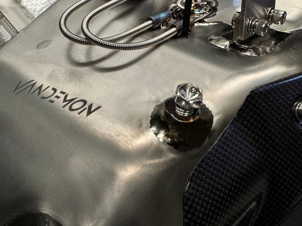Vandemon Ducati Panigale V4 / V4S V4 2025 2026 Vandemon Bimodal Stealth Titanium Slip-On DUCV4PANTIEXHMUFWVD VA-162