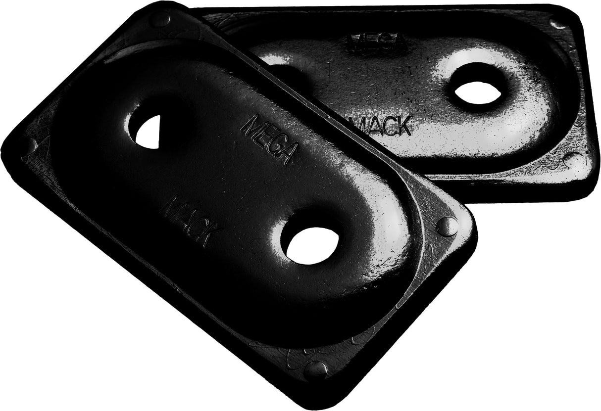 MACK STUDS24/Pk Mega Mack Dbl Backer Blk516MMDB