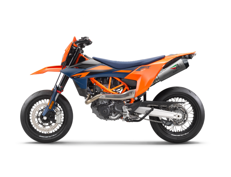 Austin 2026 KTM 690 SMC R SLIP-ON DB COMPLIANT EXHAUST SYSTEM AR113
