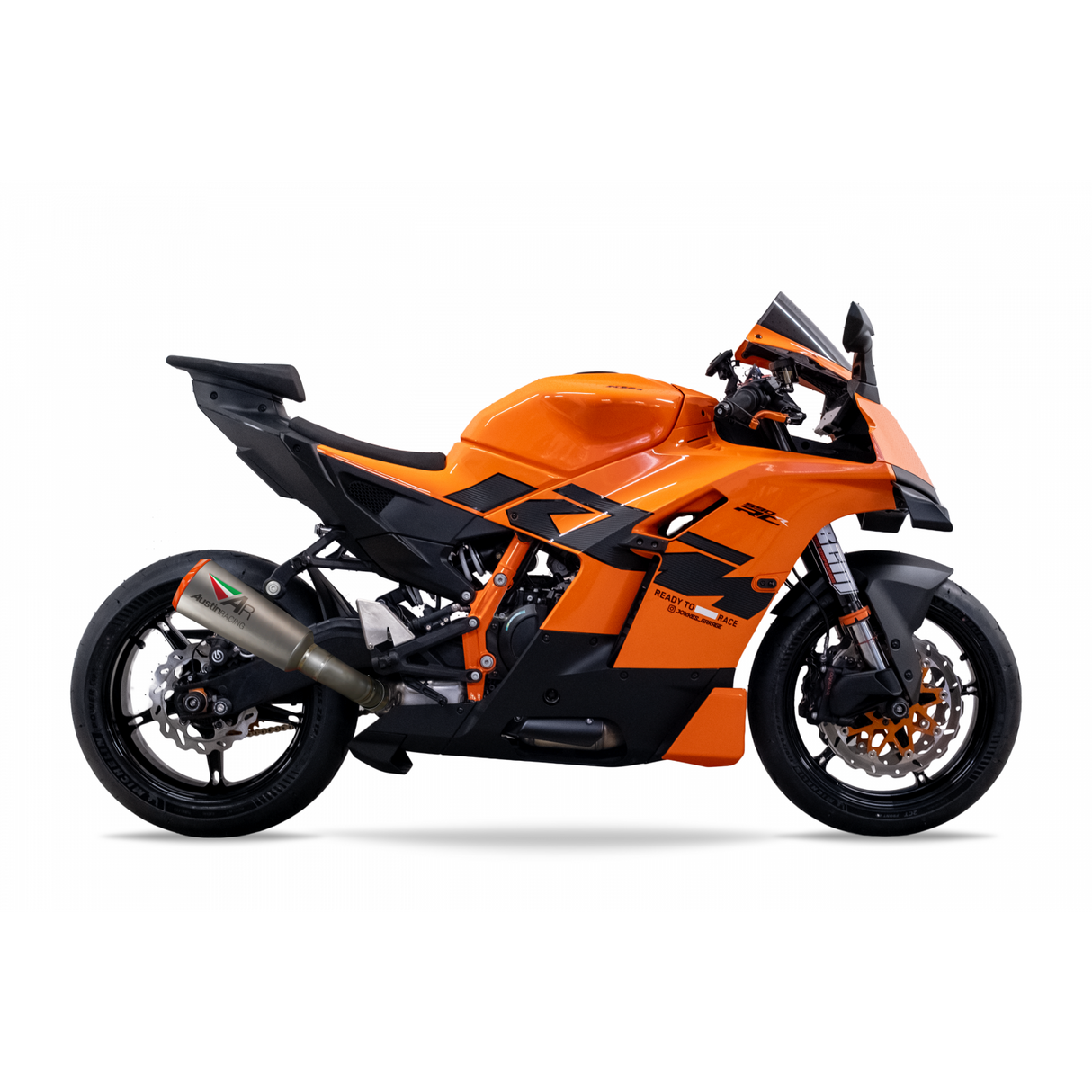 Austin 2026 KTM 990 RCR SLIP-ON dB COMPLIANT & RACE EXHAUST SYSTEMS AR102