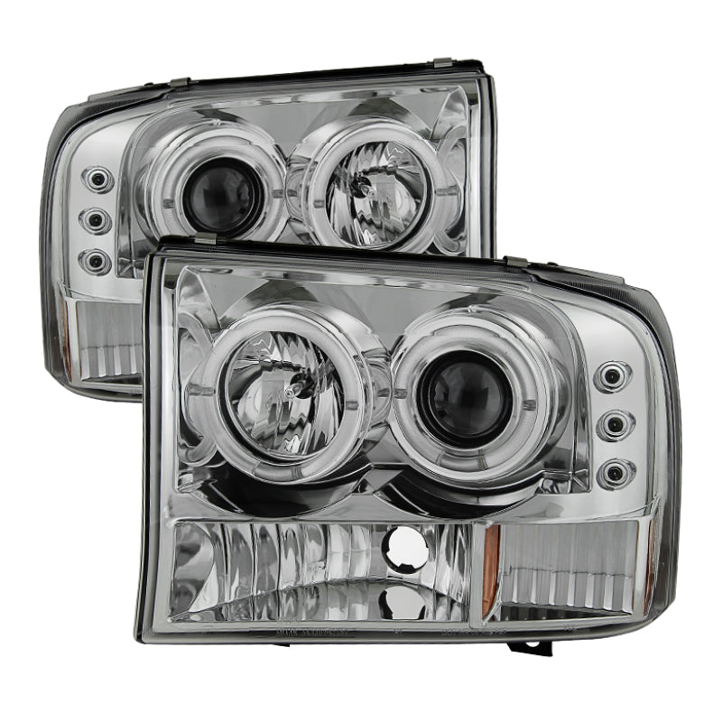 Spyder Ford F250 Super Duty 99-04 Projector Version 2 LED Halo LED Chrm PRO-YD-FF25099-1P-G2-C 5010360
