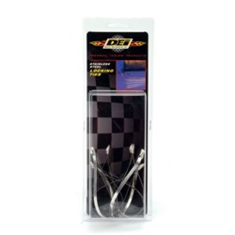 DEI Stainless Steel Locking Tie 8in - 8 per pack 10201