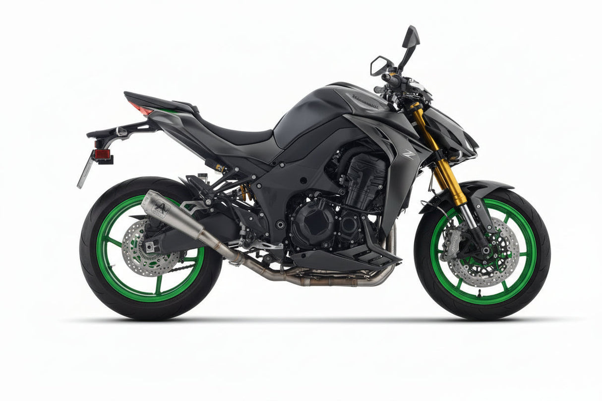 Arrow Kawasaki Z1100 / Z1100se E5+ 25/26 Pro-Race Nichrom "Dark" Exhaust - 77507pr