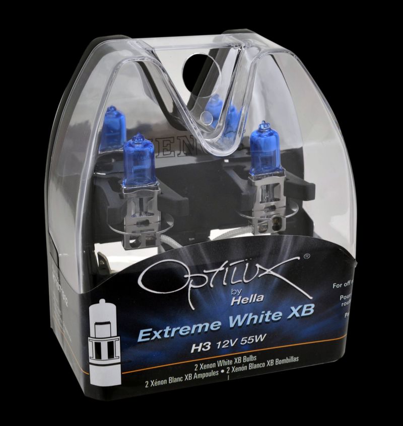 Hella H3 12V 55W Xen White XB Bulb (Pair) LAH71071312