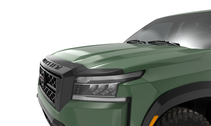 AVS 2022 Nissan Frontier Aeroskin Low Profile Hood Shield - Smoke 322195