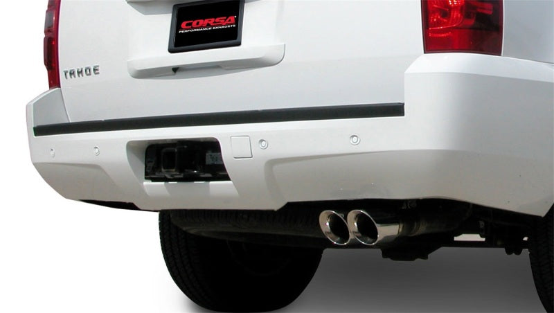 Corsa 07-08 Chevrolet Tahoe 5.3L V8 Polished Sport Cat-Back Exhaust 14207