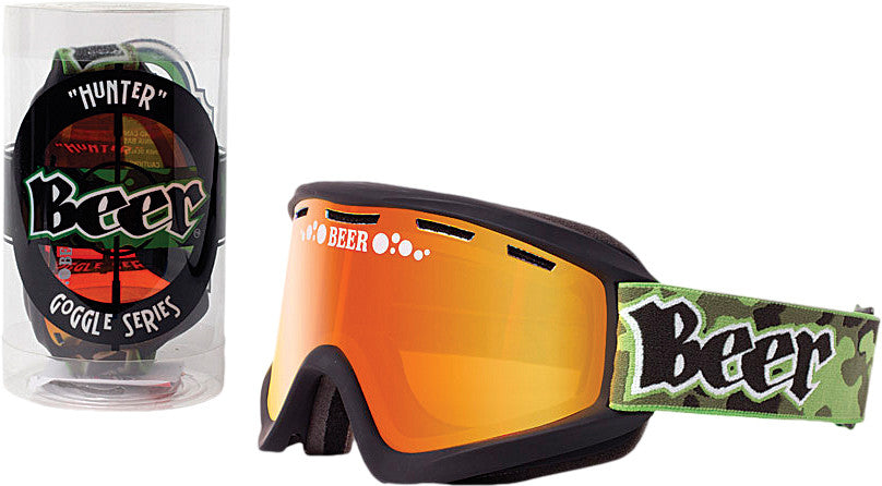 BEER OPTICS Cold Camo Goggle Red Mirror 067-06-805