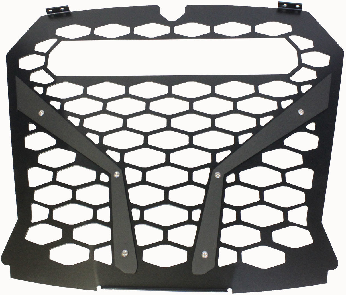 MODQUADFront Grill Black Pol Rzr S With Out 10" LightRZR-FGL-XP1KS-BBLK