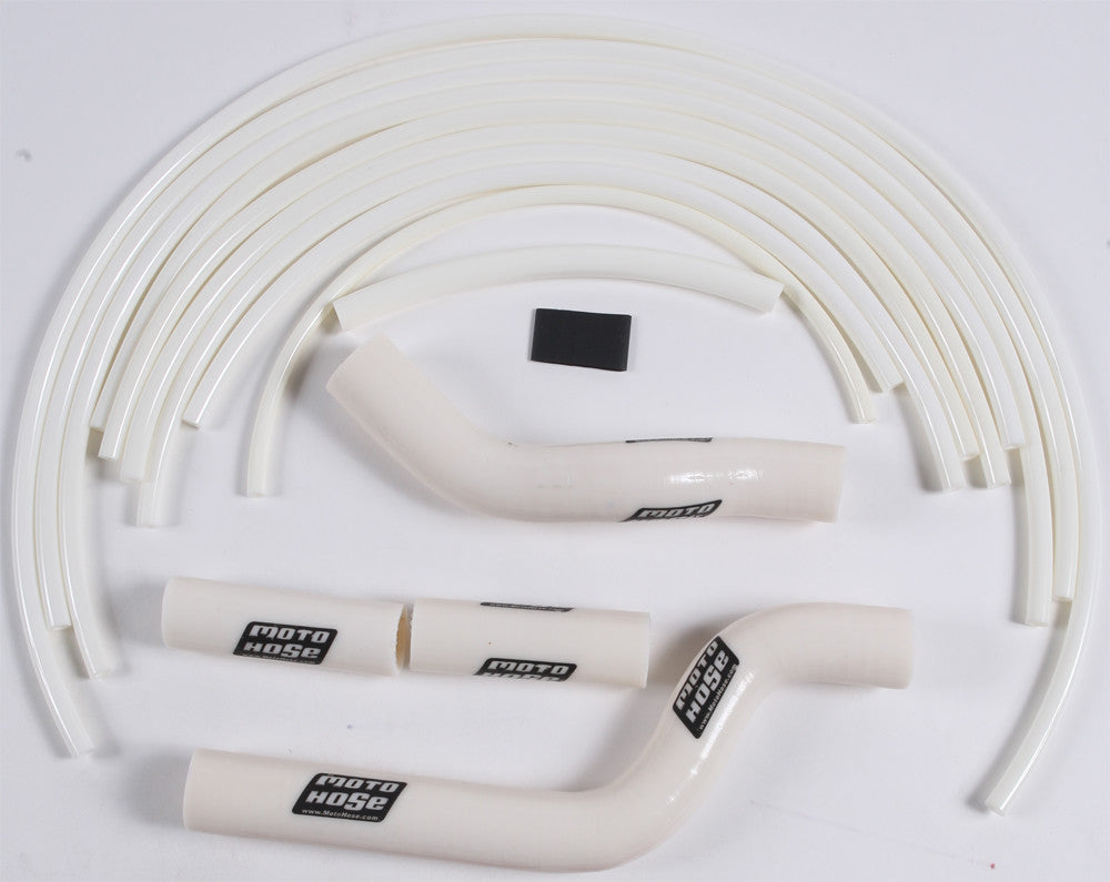 MOTO HOSESilicone Hose Kit (White)24-23W