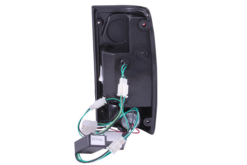 ANZO 1989-1995 Toyota Pickup LED Taillights Red/Clear 311043