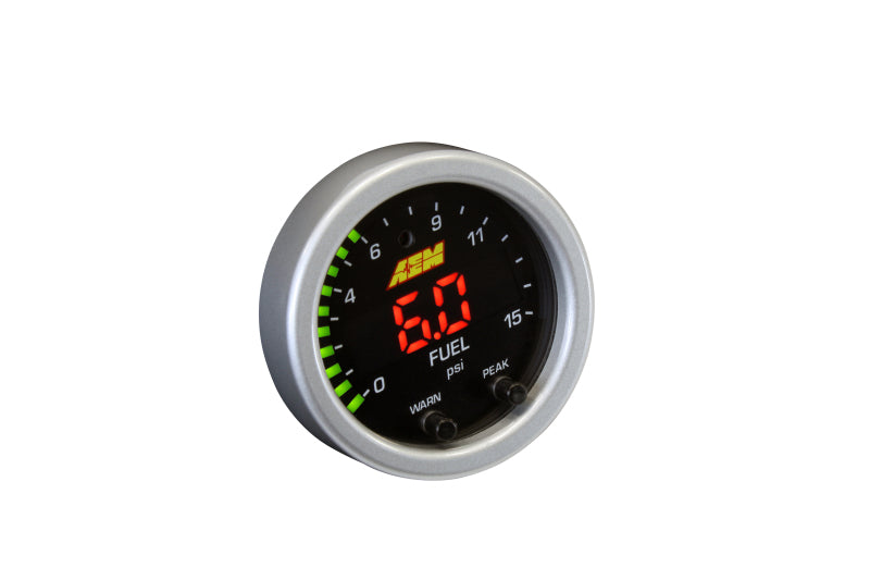 AEM X-Series Pressure 0-15psi Gauge Kit 30-0309