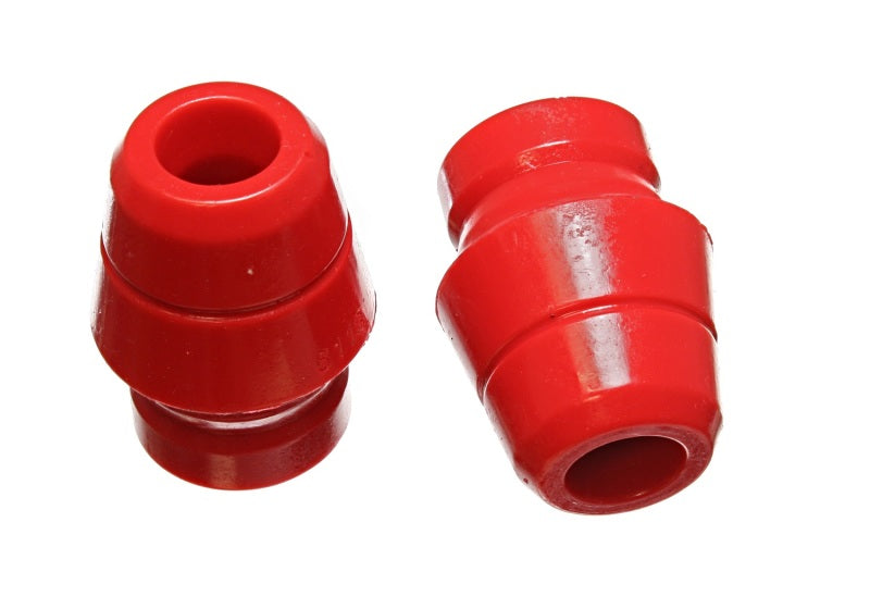 Energy Suspension 97-06 Jeep Wrangler YJ/TJ Red Front Bump Stop Set (Set of 2) 2.9101R