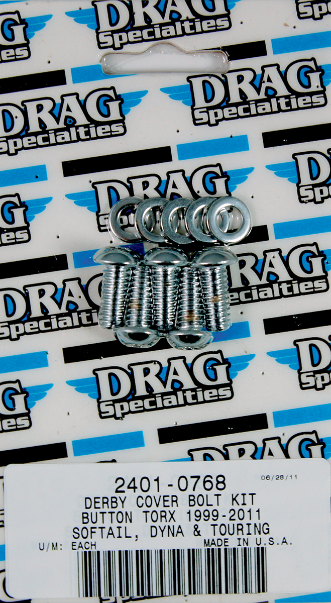 DRAG SPECIALTIES Kit de pernos Derby Torx - Big Twin MK675