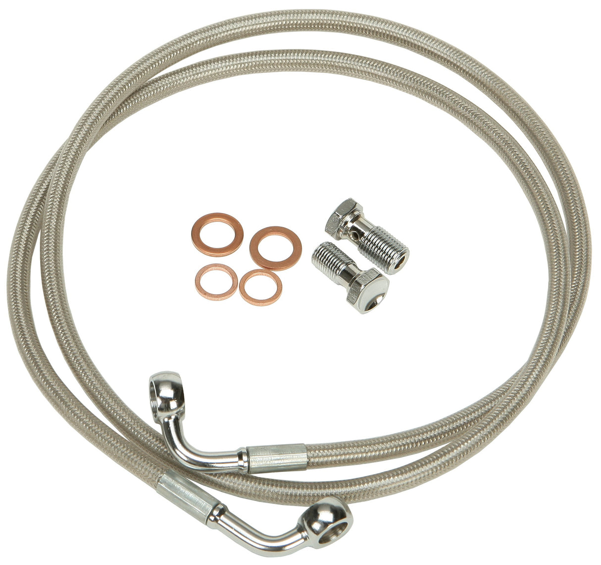 HARDDRIVE Brakeline Kit Clr Softail HD-0601