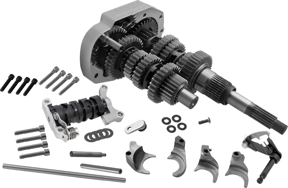 BAKER Od6 Builders Kit Polished W/3.24:1 1st Gear OD6-414P2-02