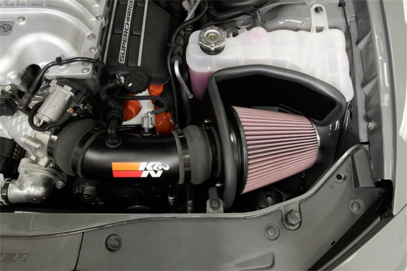 K&N 2017 Dodge Challenger Hellcat SC V8-6.2L F/l Typhoon Air Intake 69-2553TTK