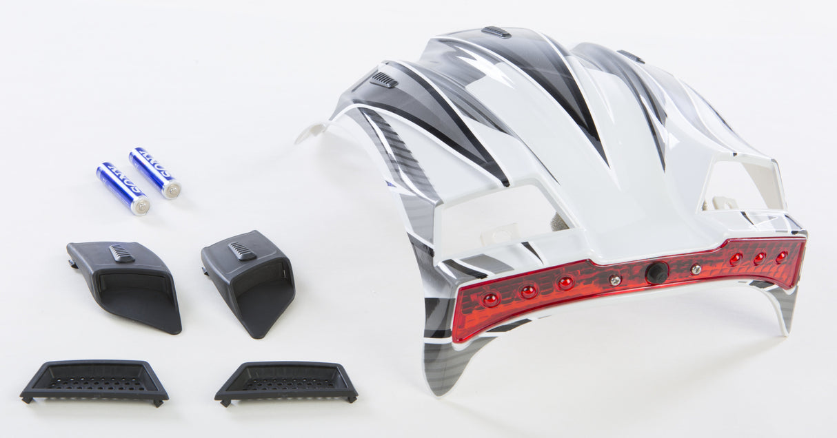 GMAX Top Vent Max W/Led White/Black G980192