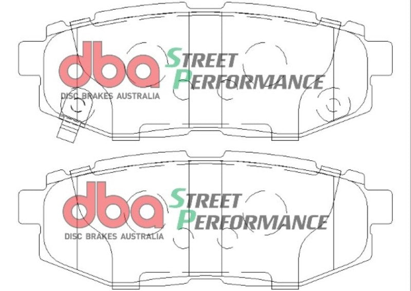 DBA 11+ Subaru Legacy GT SP500 Rear Brake Pads DB1789SP
