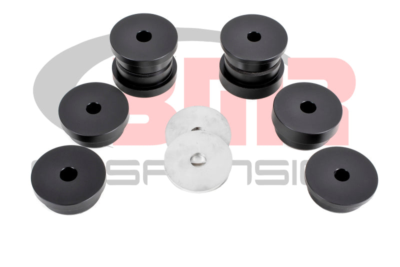 BMR 15-17 S550 Mustang Rear Cradle Bushing Kit (Delrin) - Black BK048