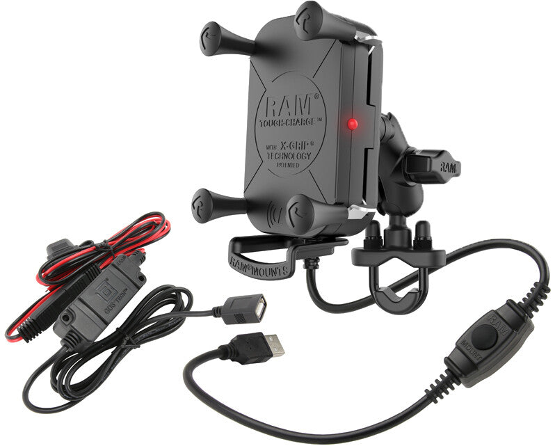 RAM Wireless Charging H-Bar Mount Tough Charge RAM-B-149Z-A-UN12W-V