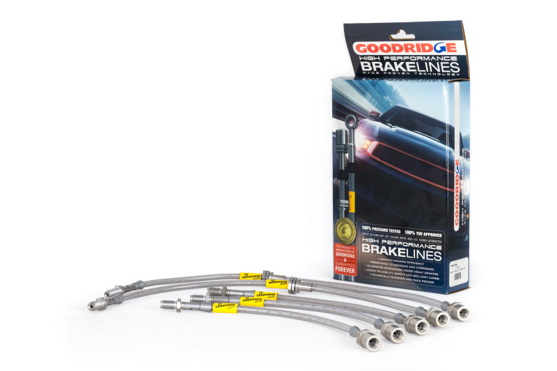 Goodridge 8/84-7/87 Toyota Corolla GTS - Rear Disc Brake Lines 21080