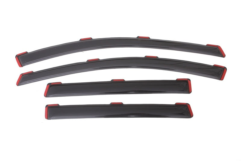 AVS 13-18 Ford Escape Ventvisor In-Channel Front & Rear Window Deflectors 4pc - Smoke 194383
