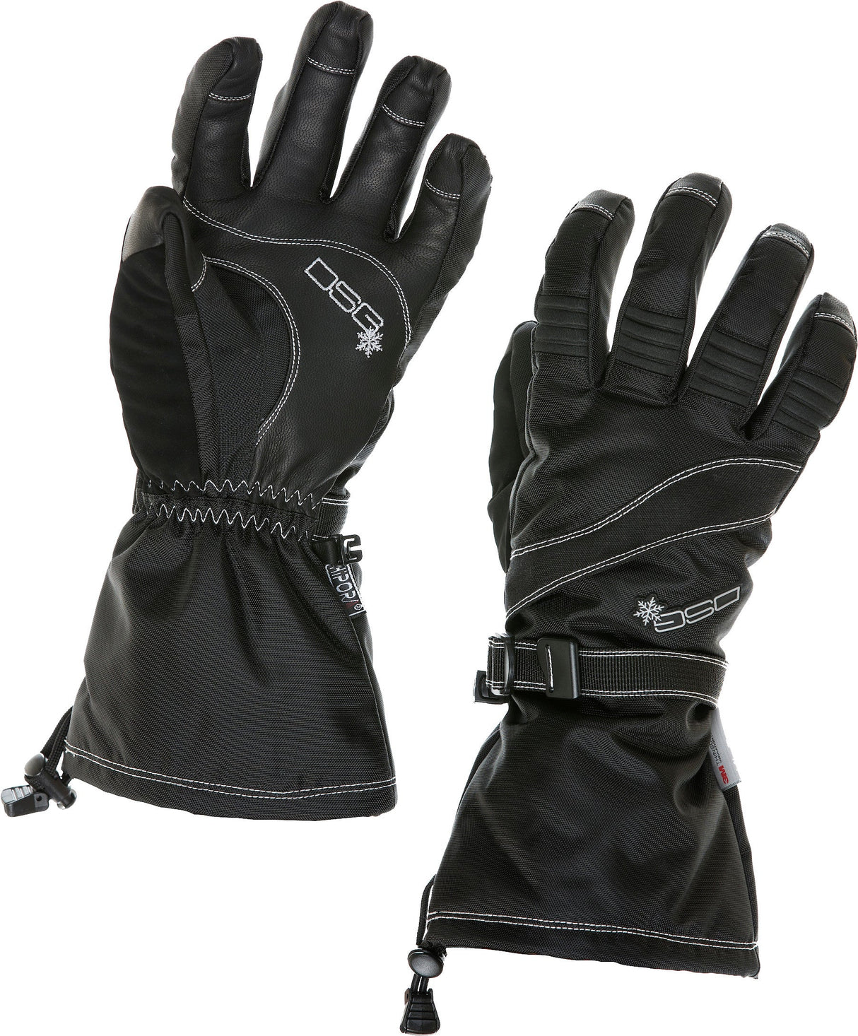 DSG Trail Gloves Black Sm 51288