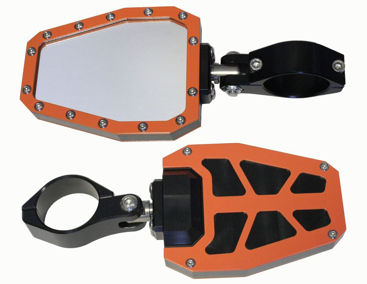 MODQUADSide Mirror Orange Bezel Pr 1.75"SIDE-1.75-BOR