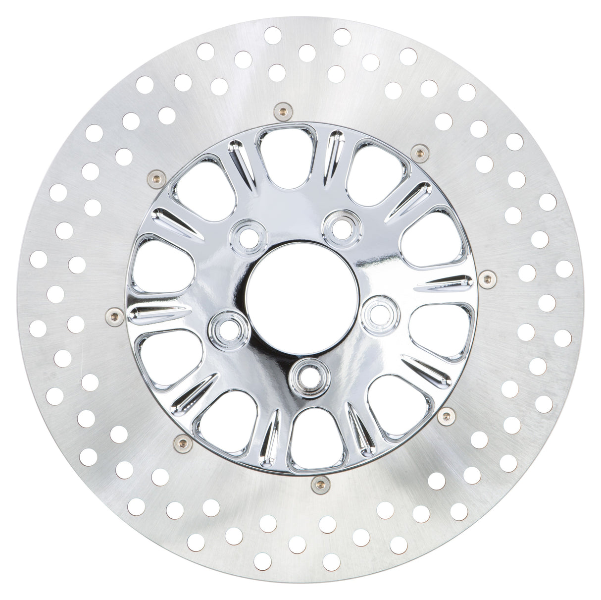 HARDDRIVE 2pc Rear Right Luck Disc Chrome 11.8" F2121CRU118-2P